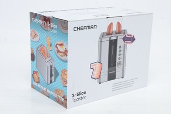 ChefMan - Extra Wide Slots  2 Slice Toaster - New