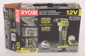 Like New: Ryobi 12v Auto-Hammer (CAH120LK)