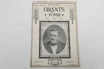 NYC Kings Views Grants Tomb 1897 Illustrated  Special Dedication Issue