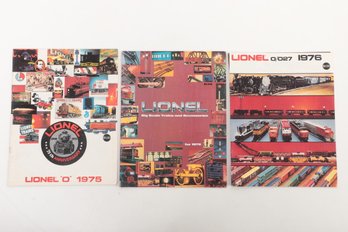 Grouping 1970's Lionel Trains Catalogs & Papers