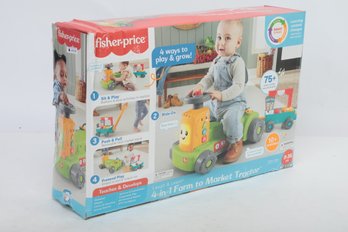 New: Fisher Price 4-In-1 Farm To Market Tractor
