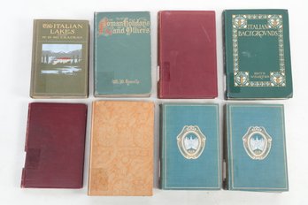 8 Vintage Books About Italian Travel & Culture 1904-1931
