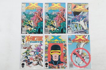 Lot Of X-Factor Comic Books Including Key Issues 5 10 15 23 23 24