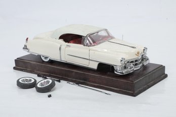 Danbury Mint 1953 Cadillac Eldorado 1:16 Scale Die Cast Replica (For Parts/Repair) & Wood Display Base