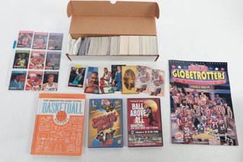 Fun Lot! Signed Harlem Globetrotters Program - Showtime Gaffney - Long Box Basketball - 2 DVDs Basketball