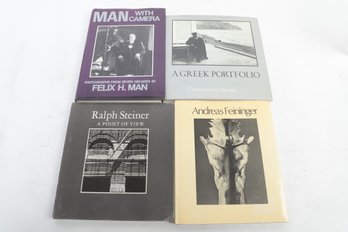 Mid-Century Photographers  Including Feininger, Book Lot