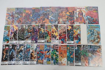 Lot Of 36 Marvel Fantastic Four Comic Books