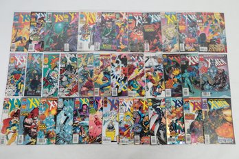 Lot Of 37 Marvel X-Men Comic Books
