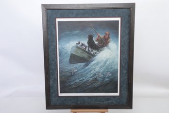 Home Stretch By Wm. J Koelpin Limited Edition Print Signed And Numbered