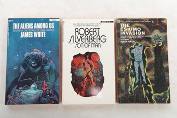 Vintage Paperback Books Ballantine Science Fiction  Silverberg Etc