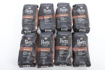 8 Bags Peet's Coffee, Dark Roast Ground Coffee - Major Dickason's  Blend 10.5 Ounce