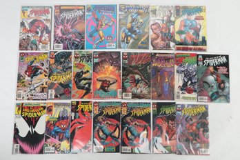 Lot Of 21 Spectacular Spiderman Comic Books