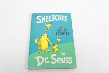 Classic By Dr. SEUSS , Sneeches & Other Stories,  1961,  Illustrated . Random House,   Children's Book