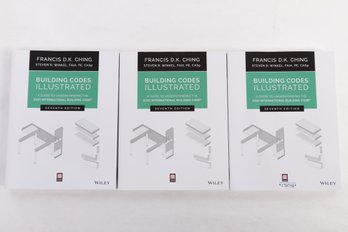 Lot Of 3 Building Codes Illustrated: A Guide To Understanding The 2021 International Building Code