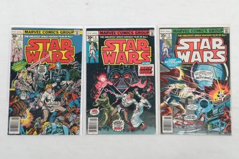 Lot Of Vintage Star Wars Comics Marvel 2 4 5 Bronze Age Comic Books