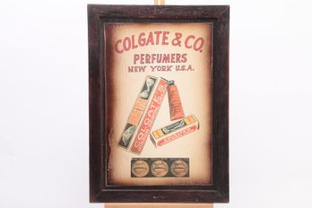 Reproduction Fraled Colgate & Co. Dental Cream Display