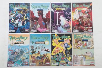 Rick And Morty Lot Of 8 Comic Books