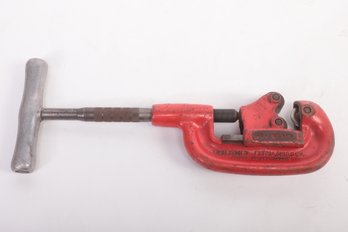 Rigid No. 1A 1/8' - 1 1/4' Heavy Duty Pipe Cutter (For Steel Pipe)