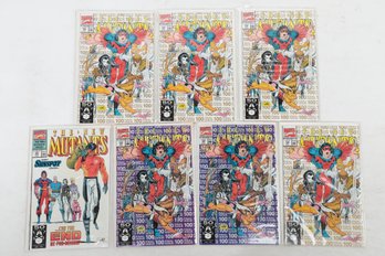 Marvel New Mutants Lot Of 99 And 100's Comic Books