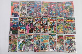 Lot Of Marvel Assorted Comic Books With Early Low Cent Issues