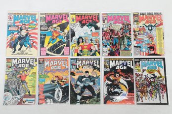 Lot Of 10 Marvel Age Comic Books