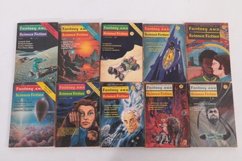 Vintage Science Fiction Pulp Fiction Lot  Asimov Koontz Etc
