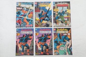 Lot Of Deathstroke Comic Books Including 2 1's