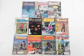 Eleven Magazines On Treasure Hunting