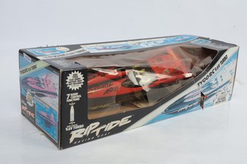 Tyco R/C 9.6V Turbo RipTide Racing Boat W/Original Box