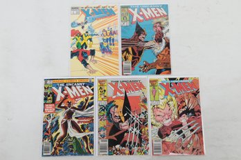 Lot Of 5 X-men Comic Books