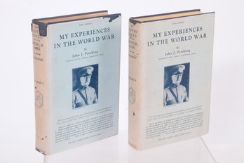 WWI.  Pershing.  My Experiences In The World War. 2 Vol. HC Dj