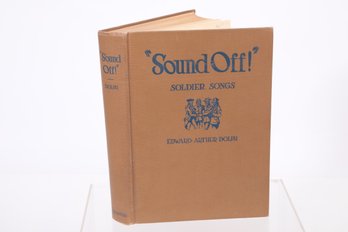 WWI Sound Off Soldier Songs From Yankee Doodle To Parley Voo  1929