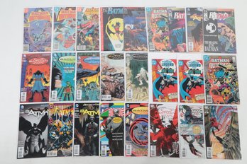 Lot Of 25 Batman And Batman Related Comic Books