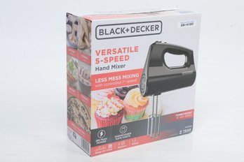 Black & Decker Hand Mixer - With Accessories - New