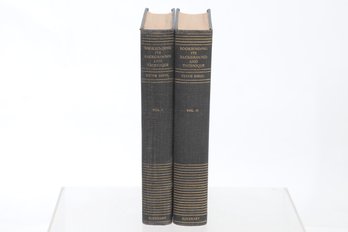 First Edition, 2 Vols, BOOKBINDING ITS BACKGROUND AND TECHNIQUE BY EDITH DIEHL