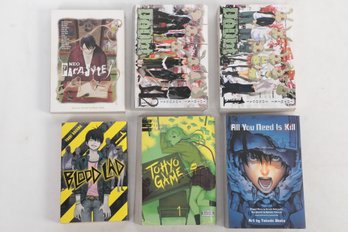 6 Manga/Anime Graphic Novels