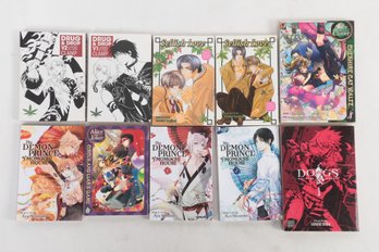 10 Manga & Anime Graphic Novels ~ The Demon Prince Of Momochi House, Drug & Drop, Selfish Love & More
