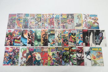 Lot Of 40 Misc Marvel Comic Books