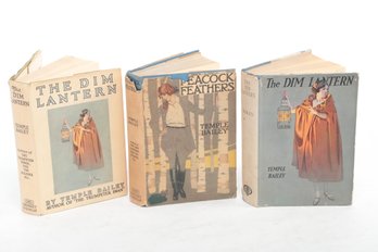 3 TEMPLE BAILEY In Dust Jackets  COLES PHILLIPS Illustrations