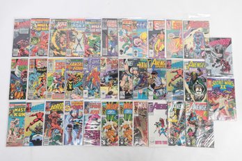 Lot Of Assorted Marvel Comic Books With Early Issues