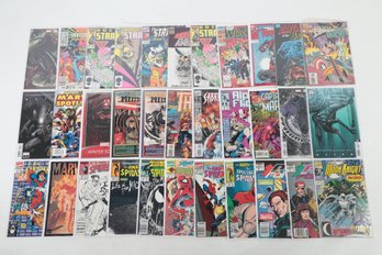 Lot Of 32 Misc Marvel Comic Books