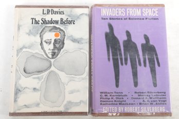 Invaders From Space 2 Books Science Fiction & Mystery  HC