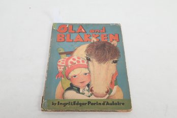Ola And Blaken By Ingri & Edgar Parin D'Aulaire