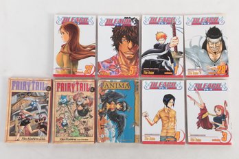 9 Anime/Manga Graphic Novels: Bleach, Fairtail, Anima, & More