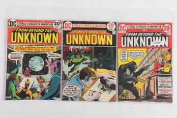 Dc Comic From Beyond The Unknown #23, 24, 25