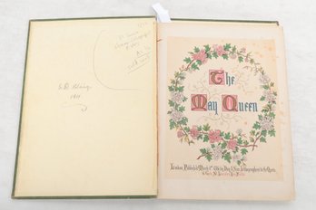 Illustrated Tennyson The May Queen.  1861 Illuminated