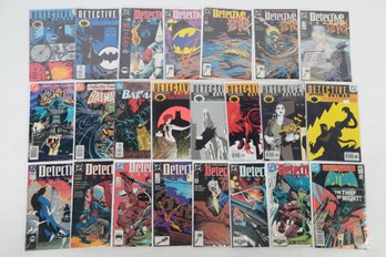 Lot Of 23 Detective Comic Books