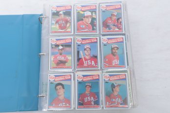 Binder Full Of Baseball Cards Of Rookies, Stars  And H.O.F