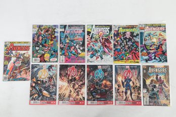 Lot Of 11 Avengers Comic Books