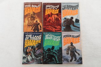 Paperback Fiction 6  Doc Savage Books